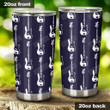 Electric Guitar Stainless Steel Tumbler, Tumbler Cups For Coffee/Tea, Great Customized Gifts For Birthday Christmas Thanksgiving