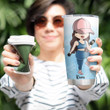 Personalized Gym Girl Just A Girl With Goals Stainless Steel Tumbler, Tumbler Cups For Coffee/Tea, Great Customized Gifts For Birthday Christmas Thanksgiving