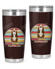 Basset Hound Mom Stainless Steel Tumbler, Tumbler Cups For Coffee/Tea, Great Customized Gifts For Birthday Christmas Thanksgiving, Anniversary