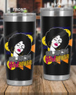 Black Girl Power, Black Girl Art In Black Stainless Steel Tumbler Cup For Coffee/Tea, Great Customized Gift For Birthday Christmas Thanksgiving