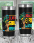 Black Girl Magic Face, Native African Girl Stainless Steel Tumbler Cup For Coffee/Tea, Great Customized Gift For Birthday Christmas Thanksgiving