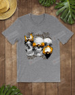 No Evil Skull Halloween Short-Sleeves Tshirt, Pullover Hoodie, Great Gift T-shirt For Thanksgiving Birthday Christmas