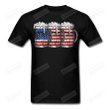 American Flag Beer Mugs T-Shirt, Essential T-shirt, Unisex T-Shirt Great Customized Gifts For Birthday Christmas Thanksgiving