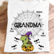 Personalized Grandma Turtle Halloween Essential T-shirt, Unisex T-Shirt For Grandma Great Customized Gifts For Birthday Christmas Thanksgiving
