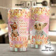 Personalized Yorkie I Love My Goofy Stainless Steel Tumbler, Tumbler Cups For Coffee/Tea, Great Customized Gifts For Birthday Christmas Thanksgiving, Anniversary