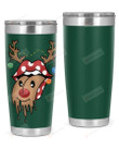Tongueout, Merry Christmas Stainless Steel Tumbler, Tumbler Cups For Coffee/Tea, Great Customized Gifts For Birthday Christmas Anniversary