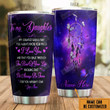Personalized To My Daughter My Greatest Wish Is That Dreamcatcher  Stainless Steel Tumbler, Tumbler Cups For Coffee/Tea, Great Customized Gifts For Birthday Christmas Thanksgiving, Anniversary