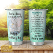 Personalized Happy 1st Mother's Day For Mom Stainless Steel Tumbler, Tumbler Cups For Coffee/Tea, Great Customized Gifts For Birthday Christmas Thanksgiving