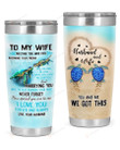 Personalized Family To My Wife I Love You, You & Me We Got This Stainless Steel Tumbler, Tumbler Cups For Coffee/Tea