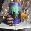 Personalized Custom Name Witch Bestie Get Your Witchy On Stainless Steel Tumbler, Tumbler Cups For Coffee Or Tea, Great Gifts For Thanksgiving Birthday Christmas