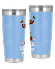 Counselor, Merry Quarantine Christmas Stainless Steel Tumbler, Tumbler Cups For Coffee/Tea