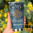 Personalized Custom Name Navy Veteran Ocean And His Commander-in-chief Stainless Steel Tumbler, Tumbler Cups For Coffee Or Tea, Great Gifts For Thanksgiving Birthday Christmas