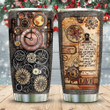 Time Machine Time Is Free But You Can't Own It In You Hand Stainless Steel Tumbler, Tumbler Cups For Coffee/Tea, Great Customized Gifts For Birthday Christmas Thanksgiving