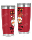2nd Grade Teacher, Happy Thanksgiving Stainless Steel Tumbler, Tumbler Cups For Coffee/Tea