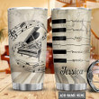 Personalized Piano Speaks Tumbler Cup Stainless Steel Vacuum Insulated Tumbler 20 Oz Best Gifts For Piano Lovers Coffee/ Tea Tumbler With Lid Great Birthday Gifts Christmas Gifts