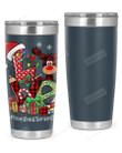 Occupational Therapist, Merry Christmas Stainless Steel Tumbler, Tumbler Cups For Coffee/Tea