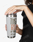 Educational Interpreter, Thankful Blessed Stainless Steel Tumbler, Tumbler Cups For Coffee/Tea