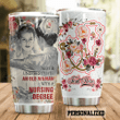 Personalized Nurse Never Underestimate An Old Woman With Nursing Degree Stainless Steel Tumbler, Tumbler Cups For Coffee/Tea, Great Customized Gifts For Birthday Christmas