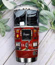 Fire Truck Head Personalized Tumbler Cup Stainless Steel Insulated Tumbler 20 Oz Best Gifts For Firefighter Great Customized Gifts For Birthday Christmas Thanksgiving Coffee/ Tea Tumbler With Lid