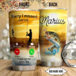 Fishing Calling Personalized Fish Picture Tumbler Cup Stainless Steel Vacuum Insulated Tumbler 20 Oz Tumbler Travel Tumbler With Lid Great Gifts For Birthday Christmas Thanksgiving
