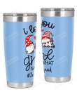 3rd Grade Teacher, I Love You Gnome Stainless Steel Tumbler, Tumbler Cups For Coffee/Tea