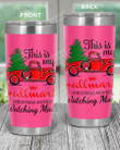 Christmas Red Truck, This Is My Christmas Movie Stainless Steel Tumbler Cup For Coffee/Tea