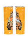 Love Being Librarian Cartoon Car And Pumpkin Stainless Steel Tumbler, Tumbler Cups For Coffee/Tea