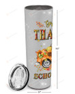 Greatful Thankful Blessed School Nurse Stainless Steel Tumbler, Tumbler Cups For Coffee/Tea