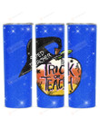 Halloween Trick Or Teach SPED Teacher Stainless Steel Tumbler, Tumbler Cups For Coffee/Tea