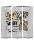 Wild About Being A Reading Interventionist Stainless Steel Tumbler, Tumbler Cups For Coffee/Tea