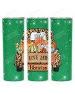 I Love Being Librarian Cute Car Stainless Steel Tumbler, Tumbler Cups For Coffee/Tea