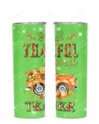 Greatful Thankful Blessed Teacher Car Stainless Steel Tumbler, Tumbler Cups For Coffee/Tea