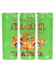 Greatful Thankful Blessed Teacher Car Stainless Steel Tumbler, Tumbler Cups For Coffee/Tea