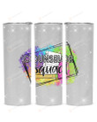 Counselor Squad Stainless Steel Tumbler, Tumbler Cups For Coffee/Tea