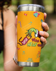 Personalized Custom Date Christmas Grinch, Was A Mean One, Orange Stainless Steel Tumbler Cup For Coffee/Tea