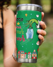 Personalized Christmas Stink Stank Stunk, Face Mask Of Grinch Custom Date Stainless Steel Tumbler Cup For Coffee/Tea