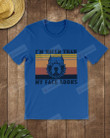 Retro Navy I'm Nicer Than My Face Looks Pit Bull Short-Sleeves Tshirt, Pullover Hoodie, Great Gift For Thanksgiving Birthday Christmas