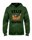 Feliz Navidog Short-Sleeves Tshirt, Pullover Hoodie, Great Gift For Thanksgiving Birthday Christmas