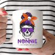 Personalized Nonnie - New Skull, Granny White Mugs Ceramic Mug 11 Oz 15 Oz Coffee Mug