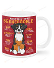 Anatomy Of A Bernedoodle Dog Ceramic Mug Great Customized Gifts For Birthday Christmas Thanksgiving 11 Oz 15 Oz Coffee Mug