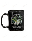 And Into The Garden I Go To Lose My Mind Ceramic Mug Great Customized Gifts For Birthday Christmas Thanksgiving Father's Day 11 Oz 15 Oz Coffee Mug