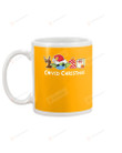 2021 Covid Christmas, Yoda In Face Mask, Orange Mugs Ceramic Mug 11 Oz 15 Oz Coffee Mug