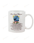 Personalized My Angel Husband I Will Miss You As Long As I Live White Mug