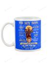Personalized To My Son, I Want You From Dad, Lion Reflection Art Mugs Ceramic Mug 11 Oz 15 Oz Coffee Mug