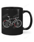 Funny Bicycle Anatomy Design Mug Gifts For Sport Lovers, Birthday, Anniversary Ceramic Changing Color Mug 11-15 Oz