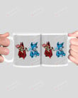 Angel Devil Wolf Dog Furry Mugs Ceramic Mug 11 Oz 15 Oz Coffee Mug