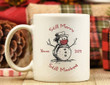 Still Merry, Still Masked Christmas 2021 Coffee Mug, Cute Christmas 2021 Coffee Mug With Snowman Mask Gift From Mom And Dad To Kids, Gift For My Bestie For Merry Christmas (11 Oz)