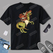Jesus Riding Dinosaur Velociraptor T-Shirt