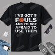 Funny Basketball Player – Hoops 5 Fouls T-Shirt
