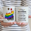 Personalized LGBT You Are My One My Favorite My Ride Or Die Coffee Mug LGBT Pride Mug LGBT Gay Coffee Mug LGBT Mug Gifts For LGBT Coffee Mug 11oz 15oz